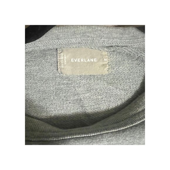 *2 for 1* Everlane French Terry Lightweight Sweatshirt Size S Grey and Blue - Picture 7 of 12